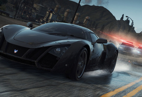 marussia b2, гонки, Need for speed most wanted 2, еа, брызги, погоня