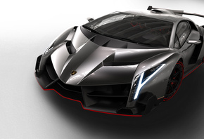 , cars, lamborghini, veneno, 2013