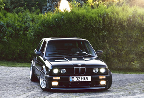 , coupe, black, e30, 3 series, , Bmw, 