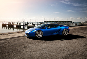 blue, , Lamborghini, , , gallardo