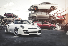  , turbo, , , Porsche, 911, white, 