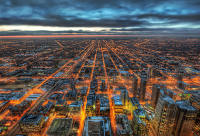 buildings, midwest, Chicago, skyscrapers, , illinois, , usa, 