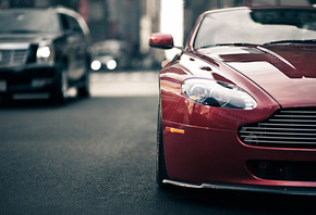 style, blur, v8, Aston martin, traffic, vantage
