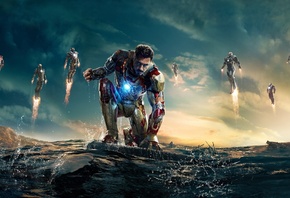 Iron Man3, железный человек 3, Роберт, Дауни мл, Robert Downey, Tony Stark