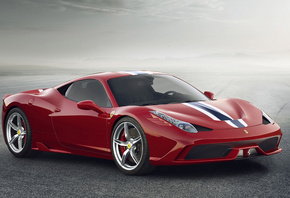 Ferrari, 458, Speciale, 2014, Italy, Red