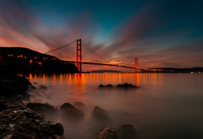 golden gate bridge, usa, калифорния, california, сан-франциско, San francis ...