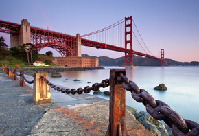 Golden Gate Bridge, San Francisco, California, United States, USA,   ...