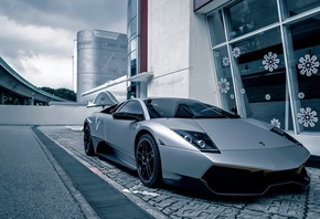 Lamborghini, silvery, murcielago, , , lp670-4 sv