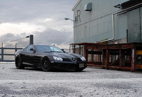 slr mclaren,  , black, ,  , Mercedes benz