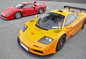 , supercars, gtr, Mclaren, f1, , 1, , f40, red, 40, fer ...