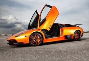 Lamborghini, murcielago, , , lp670-sv, orange