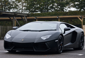 lp700-4, black, aventador, , , Lamborghini, 