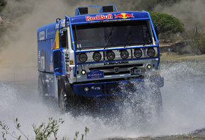 , Kamaz, rally, , , dakar, , , red bull, 