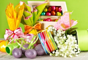 пасхальные, яйца, пасха, Easter, шоколад, конфеты