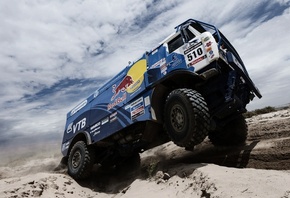 , rally, Kamaz, , , dakar, , red bull