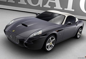 Ferrari, .фон, серый