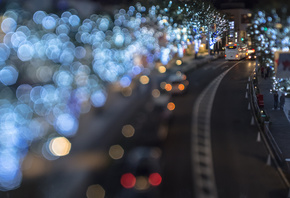 Takashi Kitajima, cityscapes, bokeh, Tokio. night