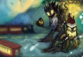 , christmas or winter maokai,  , , , 