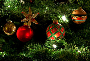 Новый Год, Рождество, New Year, Christmas, праздник, игрушки