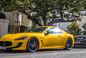 ��������, yellow, ��������, granturismo, maserati