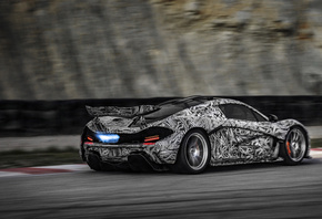 mclaren, p1, supercar, track