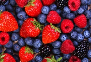 , , , , , berries, strawberries, raspberri ...