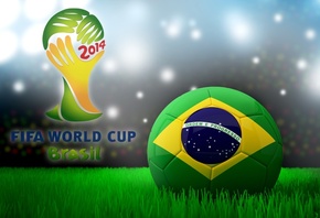 , ,  , 2014, , Brazil, FIFA, World Cup, 2014, football, flag, 