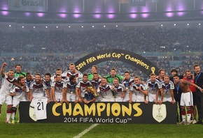 sport, football, world champions, Team Germany team, joy, positive, world c ...