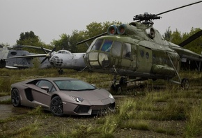 Lamborghini, Aventador, LP700-4, Grey, , , ,  ...