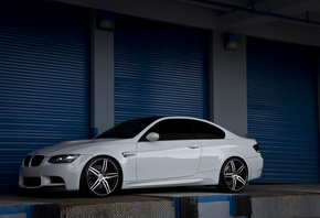 Bmw, m3, e92, white