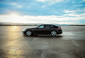 Porshe, Panamera, Black, Beautiful, , 