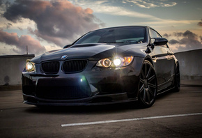 bmw, M3, E92, , , vossen, black