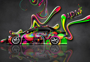 Tony Kokhan, Toyota, Altezza, JDM, Super, Plastic, Car, Aerography, Multico ...