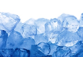 ice, cubes, blue, , 