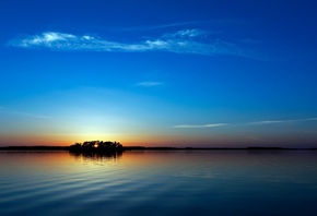 sunset, amazing, sea, ocean, clouds, sky