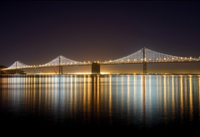 Bay Bridge,  -, Oakland, , San Francisco, -,  ...