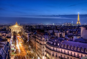 paris, france, city, tower