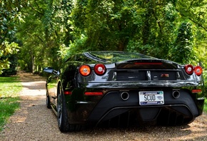 ferrari, f430, black, scuderia, , 430 , , ,  ...