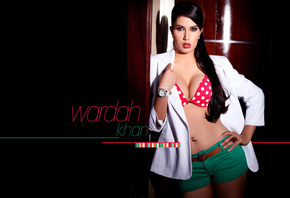 Wardah Khan, bollywood, celebrity, actress, model, girl
