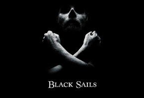 Черные паруса, Black Sails, сериал, пираты, полумрак, чёрный фон
