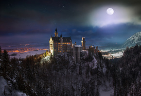 �������, �����, neuschwanstein, ��������, ����, ����, �������