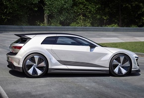 2015, Volkswagen Golf, прототип, GTE, Sport, Concept