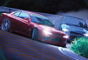 Japan, JDM, Cars, Drift, Nissan Silvia, s15, Nissan Skyline, GT-R 34, light ...