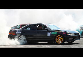 , dvisions, burnout, toyota mark 2