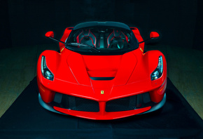 Ferrari, LaFerrari, Red, Hot, Supercar, Color, Power, Front