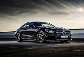 2014, Mercedes-Benz, S 500, Coupe, AMG, UK-spec, C217, мерседес