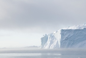 айсберг, Гренландия, лед, снег, море, океан