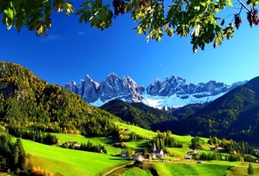 valdifunes, italy, green, mountain