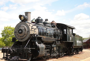 Rahway Valley Railroad, No 15 2-8-0, locomotive, Рауэй Долина железной доро ...