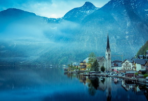 Hallstatt, Austria, Lake Hallstatt, Alps